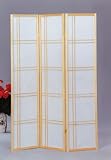 Review  4631 / 3 Panel Natural Finish Wooden Screen