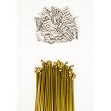 DK Double Butted Spokes Gold Anodized 50pcs