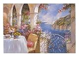 An Italian Summer II PREMIUM GRADE Rolled CANVAS Art Print N. Fiore 28x20 An Italian Summer II PREMIUM GRADE Rolled CANVAS Art Print N. Fiore 28x20