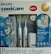 Philips Sonicare FlexCare Rechargeable Sonic Toothbrush, 2 Handles pack
