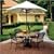 Electric Parasol Heater - 2000 Watt