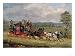 The Hull Mail on the Open Road Art Giclee Poster Print by Henry Thomas Alken, 24x18 Image