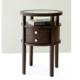 IMAGE OF Sitcom BLA304-WE Blake Round Pedestal, Dark Wenge