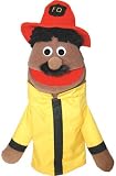 HALF BODY CHARACTER PUPPETS FIREMAN FRED AFRICAN AMERICAN