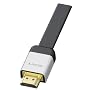 Sony DLCHD 20 HFCAE Flaches High-Speed-HDMI Audio-/Video-Kabel (Vergoldeter Anschluss, Version 1.3 a, 2 m) schwarz