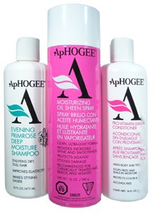Aphogee Shampoo and Conditioner Package PLUS FREE Oil Sheen Spray