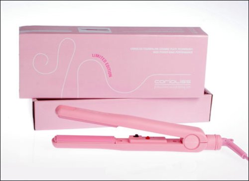 External hard drive:Corioliss PINK Pro Fix ProFix Tourmaline Hair Straightener Flat Iron