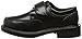 French Toast Boys Shoes - Kids Oxford School Uniform Loafer Church Dress Shoes Slip-On Faux-Leather (Toddler-Big Kid) (Black)
