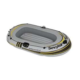 Sevylor Inflatable Super Caravelle 3 Person Boat