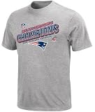 New England Patriots AFC Champs Go to Superbowl XLVI Locker Room Tee Shirt Size