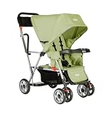 Joovy Caboose Ultralight Stand-On Tandem Stroller Sage
