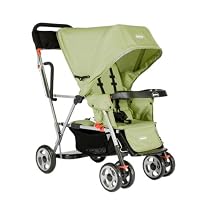 Joovy Caboose Ultralight Stand On Tandem Stroller, Sage