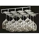 Under Cabinet Stemware Rack (Platinum) (1.25"H 14.5"W x 11"D)