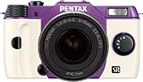 PENTAX デジタル一眼カメラ Q10 レンズキット パープル/ホワイト034 Q10 LENSKIT PU/WH 034 PENTAX デジタル一眼カメラ Q10 レンズキット パープル/ホワイト034 Q10 LENSKIT PU/WH 034