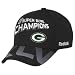 Players Fitted
Reebok Green Bay Packers Super Bowl XLV Champions Trophy Collection Hat One Size Fits All
