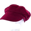 New Wool Newsboy Gatsby Cabbie Driver Beret Hat Berry Medium Large