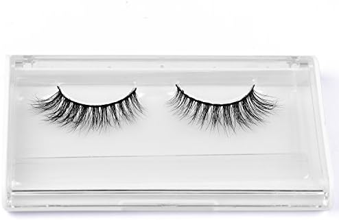 Elaia 100% Mink 3D False Eyelashes, Cruelty Free, Premium Quality Reusable Lashes - Amelia
