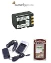 Replacement battery For Canon BP-2L22 BP-2L12 Extended life 2200MAH FOR C anon Vixia HG10 HV20 HV30 HV40 ZR930 ZR950 ZR960 ZR700 ZR800 DC310 DC320 DC330 DC410 DC420 + AC/DC RAPID CHARGER + Free Pack Of LCD Screen Protectors