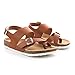 Toe Slip On Strappy Buckle Footbed Comfort Flat Sandal