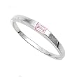 Sterling Silver Baby Ring with Pink CZ - 2mm Band Width - 1mm Face Height - Sizes: 1-4 Sterling Silver Baby Ring with Pink CZ - 2mm Band Width - 1mm Face Height - Sizes: 1-4