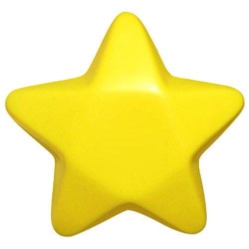 Star Stress Toy - Yellow