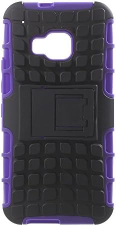 Caseblare Anti-slip PC and TPU Hybrid Cover for HTC One M9 - Purple