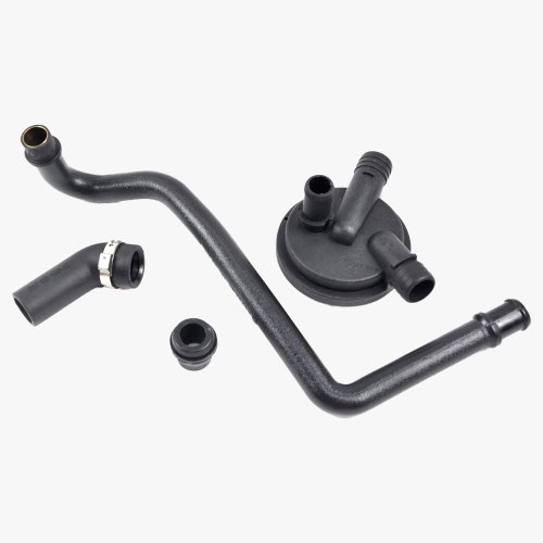VW Volkswagen PCV Crankcase Vent Valve Breather Hose Kit Premium