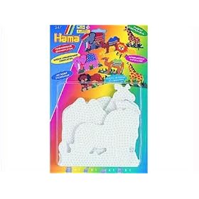 Midi Hama Beads 4 Pegboards - Lion,Camel,Giraffe,Elephant