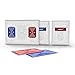 SLOWPLAY 100% Plastic Playing Cards, 2-Deck Poker Card Set, Jumbo Index, Superior Flexibility and Durability, Waterproof & Washable, Professional Playing Cards for Texas Holdâ€™em Poker