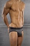 C-in2 Bamboo Slider Brief with Trophy Shelf for Men - Charcoal