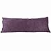 Beauty-Bedding Purple Microsuede Body Pillow Cover with Double Sided Zippers 20
