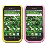 Two Silicone Cases / Skins / Covers for Samsung Vibrant SGH-T959 / Galaxy S ....