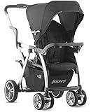 Joovy Caboose VaryLight Double Tandem Stroller, Black (Discontinued by Manufacturer)