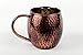 Alchemade 16 Ounce Hammered Copper Mug with Nickel Lining and Antique Finish - For Moscow Mules, Mint Juleps, Other Cocktails, or Your Favorite Drinks