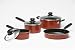 Kitchen & Housewares : Arcosteel 7 Piece Carbon Steel Non-Stick Cookware Set