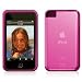 Speck SeeThru Hard Shell Case and Holster for iPod touch 1G (Pink)
