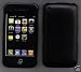 1~iPhone 3G Aluminum Metal Hard Slider Cover Case~black
