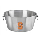 NCAA Syracuse Orangemen Doublewall Insulated Stainless Steel Party Tub 19 Inch