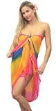 LALEELA Auto tissé motif multicolore Plage Wraps Paréo Paréo Couvrez Swim Jupe Porter Cadeau Saint - Valentine Valentin