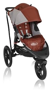 Baby Jogger Summit X3 Single Stroller, Orange