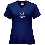Nike - Nike Penn State Nittany Lions Navy Blue Ladies Classic Logo T-shirt