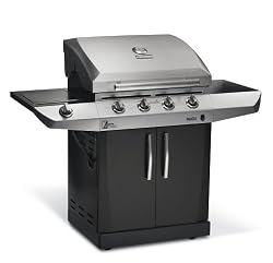 Char Broil Magnum 500 4-Burner Gas Grill, with Sideburner