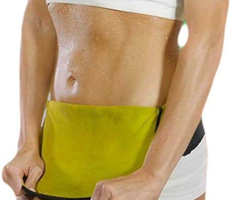 Halife Men's Slimming Neoprene Body Shaper Hot Shapers Belt (S, Black)