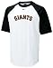 San Francisco Giants MLB White Raglan Short Sleeve Tee Shirt By Nike Team Sports