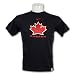 Team Canada IIHF Olympic Logo T-Shirt (Black) Size X-Large