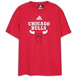 Bulls adidas Team Logo Tee - Big Kids