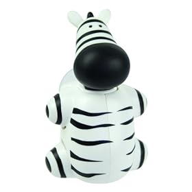 Flipper Animal World Toothbrush Holder, Zebra
