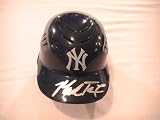MARK TEIXEIRA SIGNED AUTOGRAPHED NEW YORK YANKEES BASEBALL MINI HELMET COA + HOLOGRAM