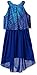 Amy Byer Big Girls' High Low Dress with Ombre Sparkle Bodice