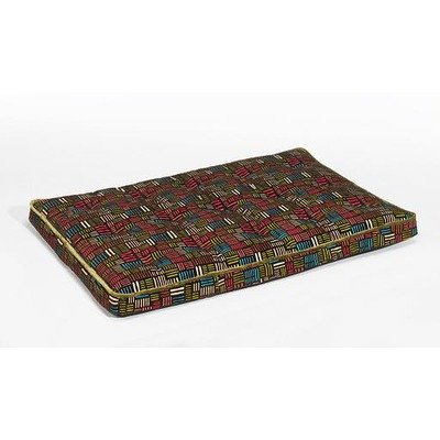Luxury Crate Mattress Dog Bed in Orchestra Size: Medium (30 x 21)